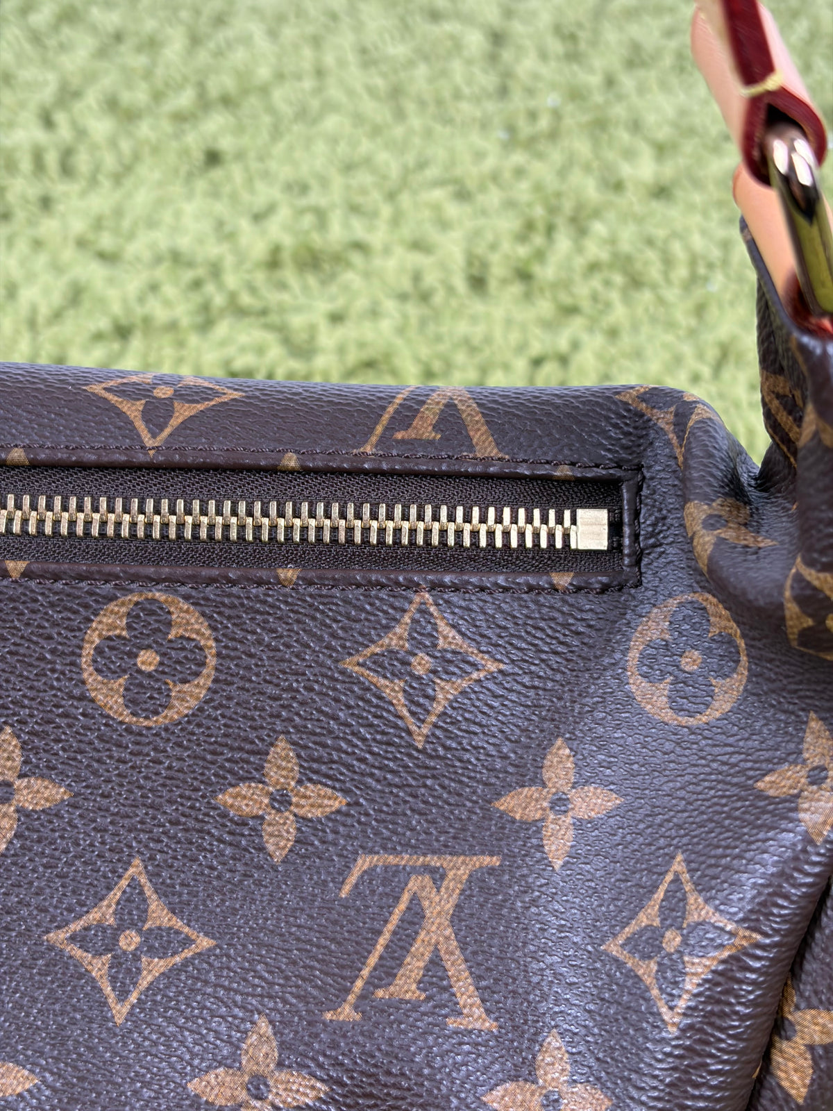 Marsupio bumbag monogram Louis Vuitton Marrone