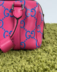 Borsa Boston Gucci Rosa Multicolor