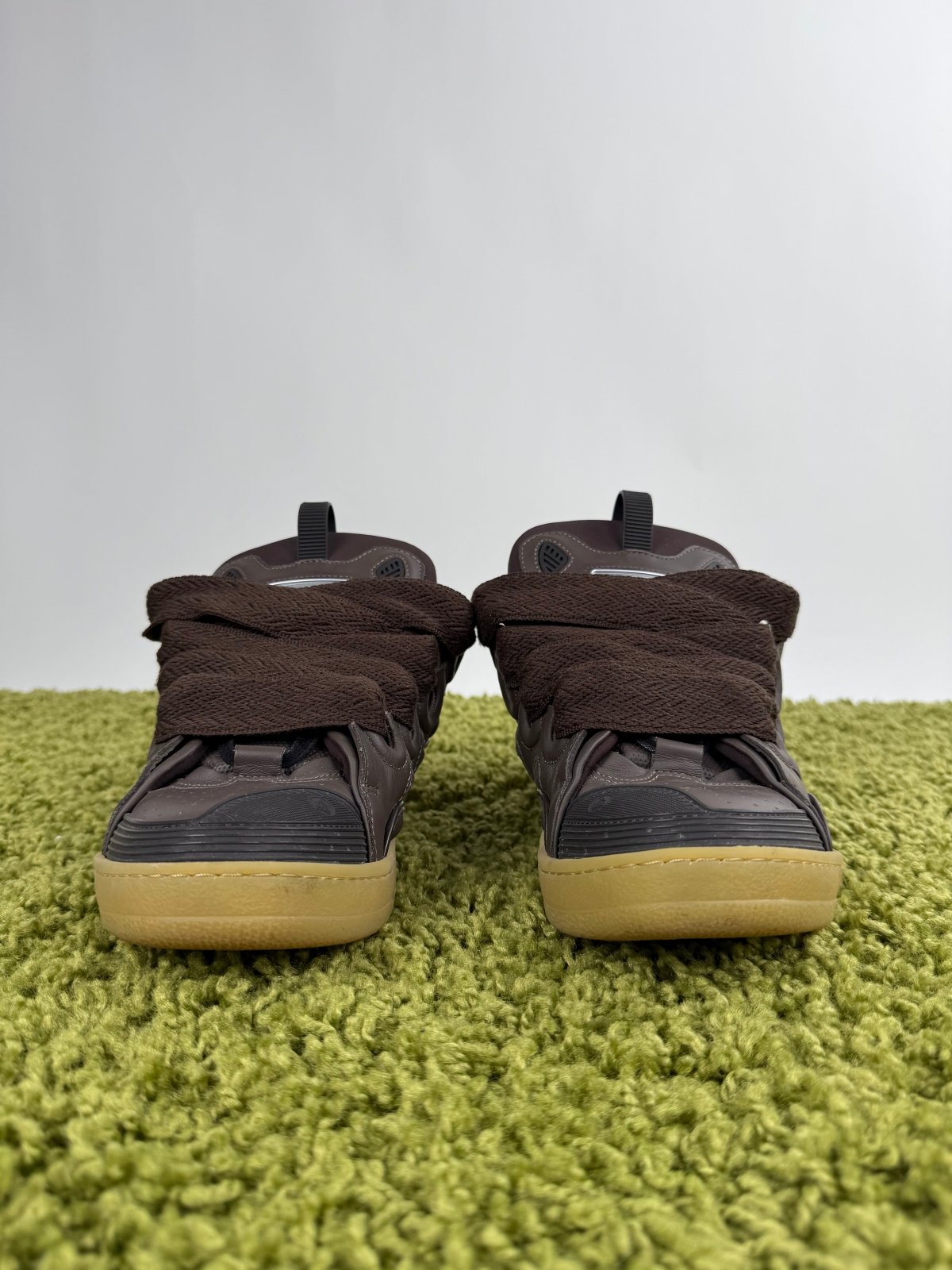 Lanvin Curb Sneaker Marrone 43 - Second Hand Di Fiore