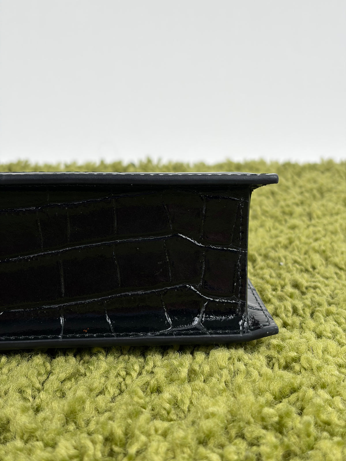 Borsa Jacquemus La grande Bambino Coccodrillo Nero