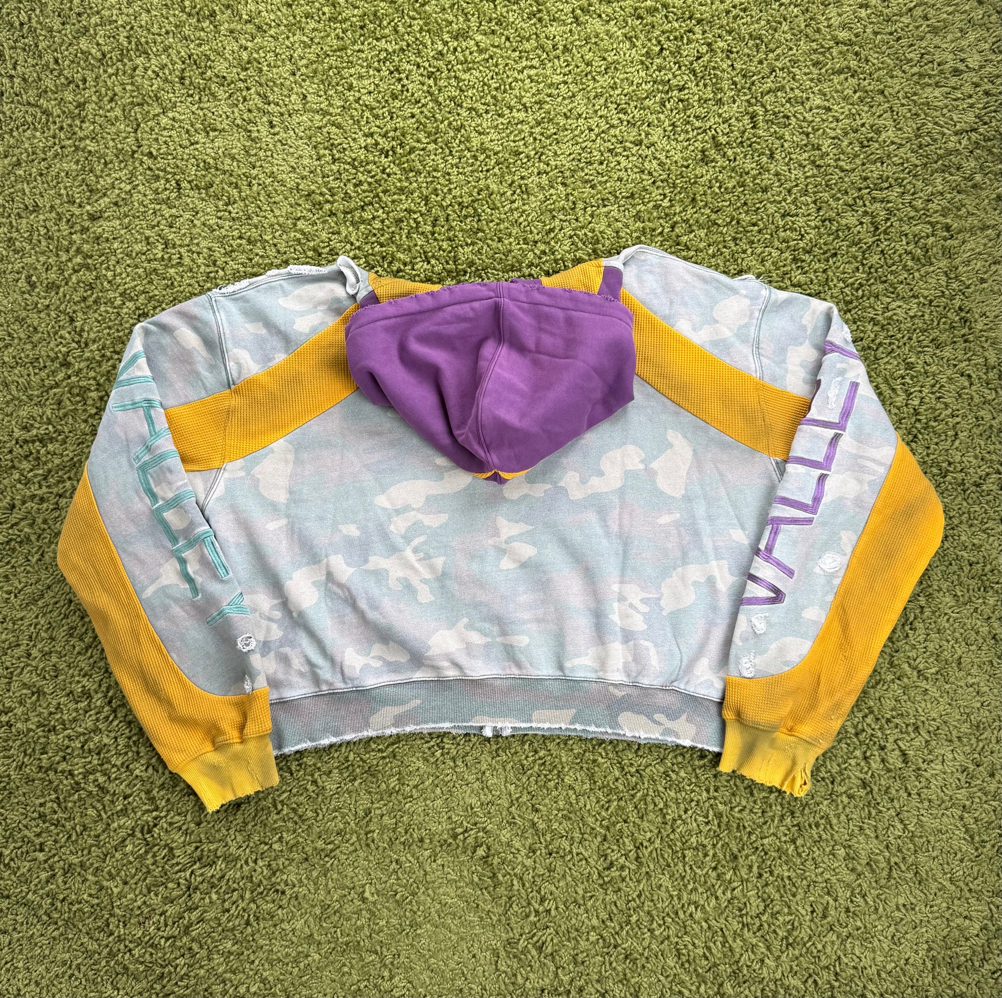 Felpa Valley Dreams Grigia Multicolor L