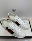 Gucci ace Size 7=41 veste 41.5 bianche verdi e rosse