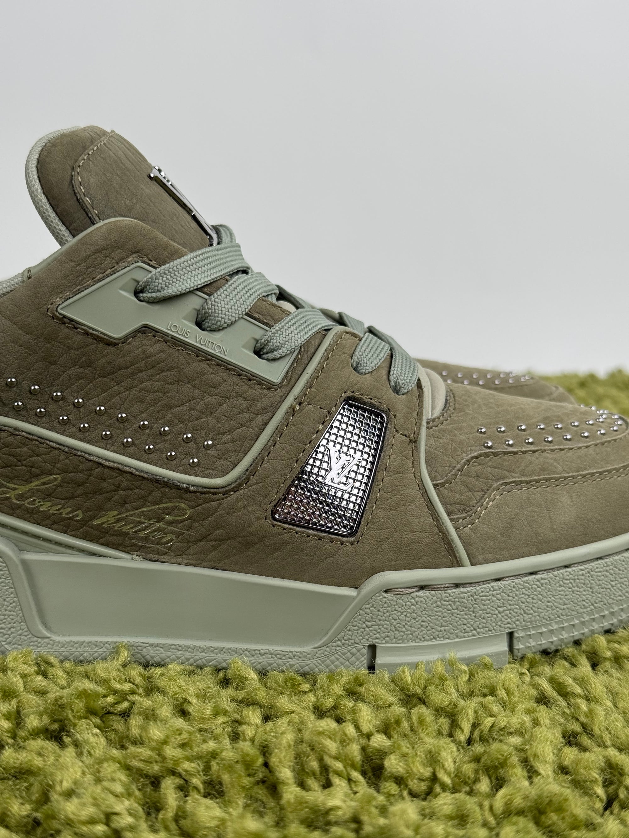 Louis Vuitton Trainer Verde 5.5