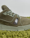 Louis Vuitton Trainer Verde 5.5