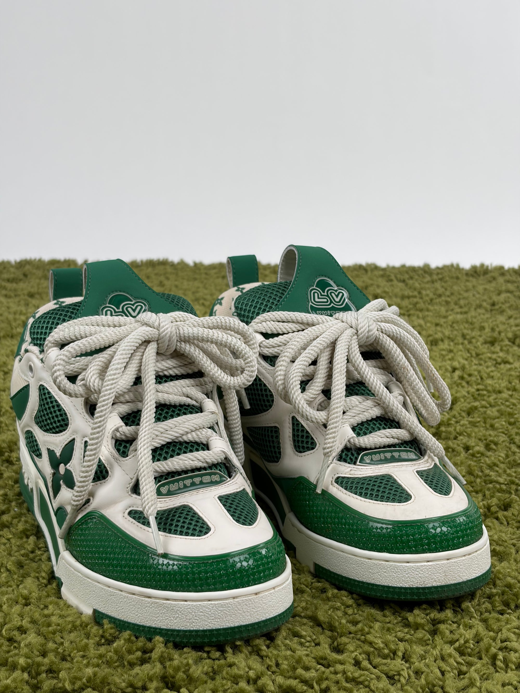 Louis vuitton skate Size 7=41 calza 42 verde e bianca