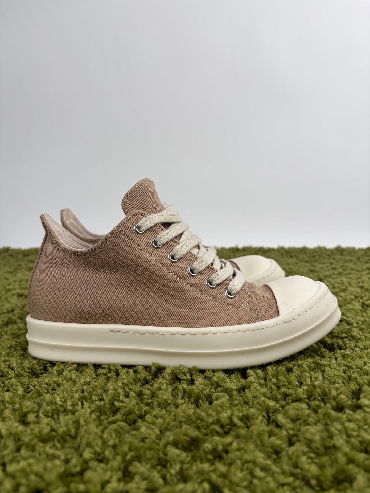 Rick Owens Ramones Low Beige 37