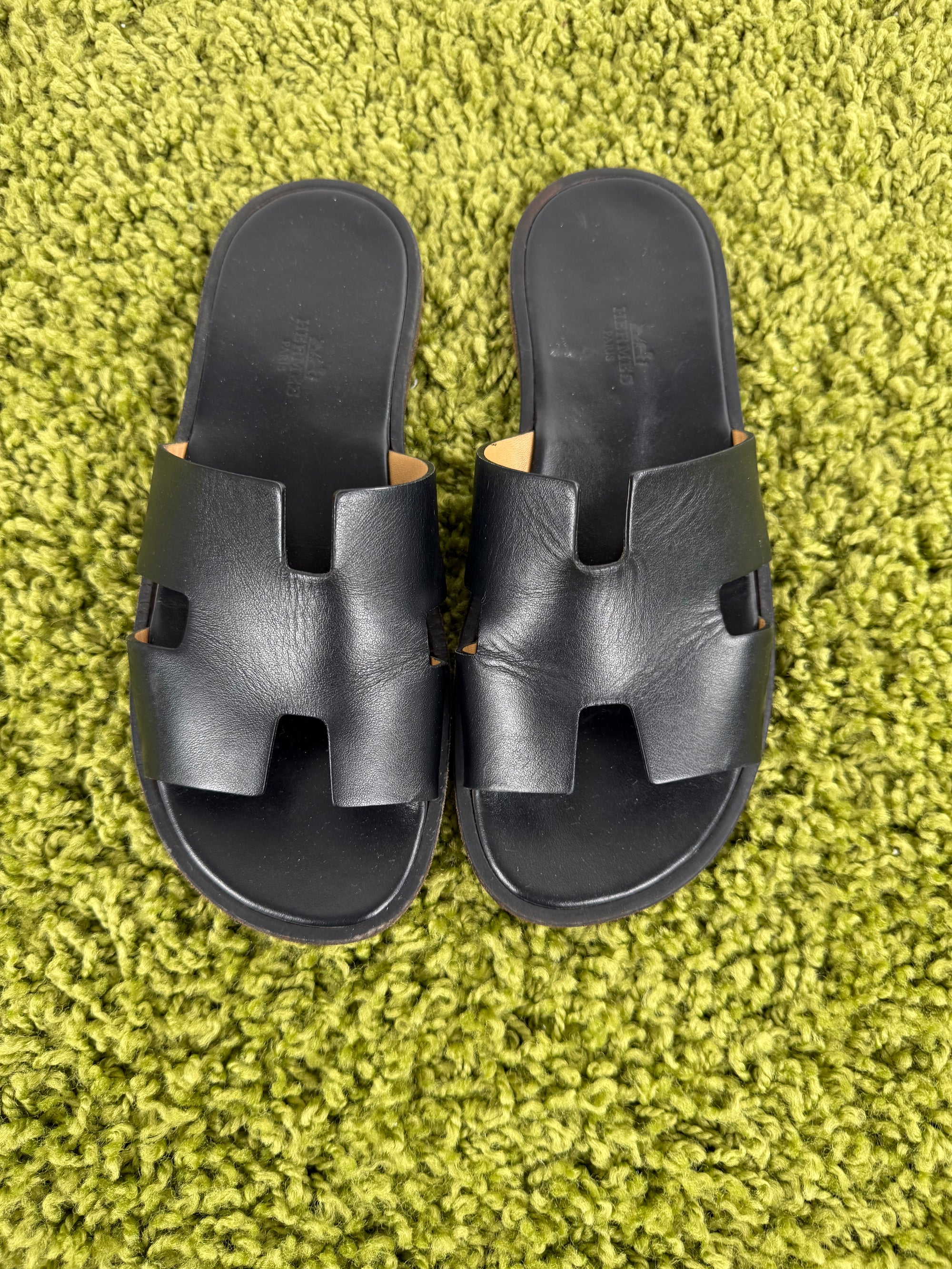 Ciabatta Hermès Nera 40