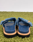 Ciabatte louis vuitton Mule bassa pool pillow Size 35 azzurre e blu