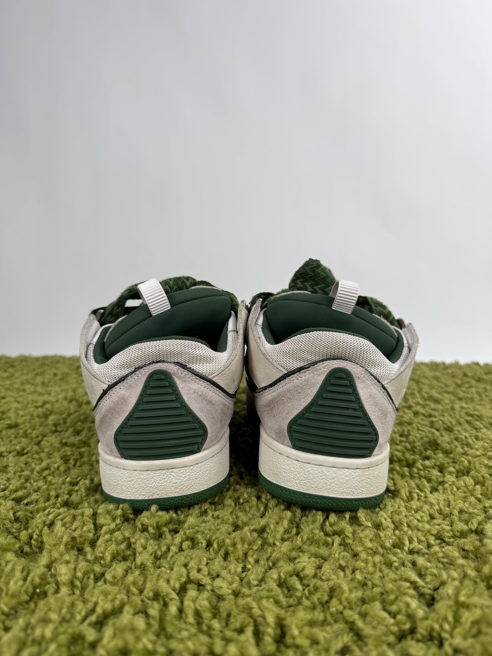 Lanvin Curb Verde Bianca 39
