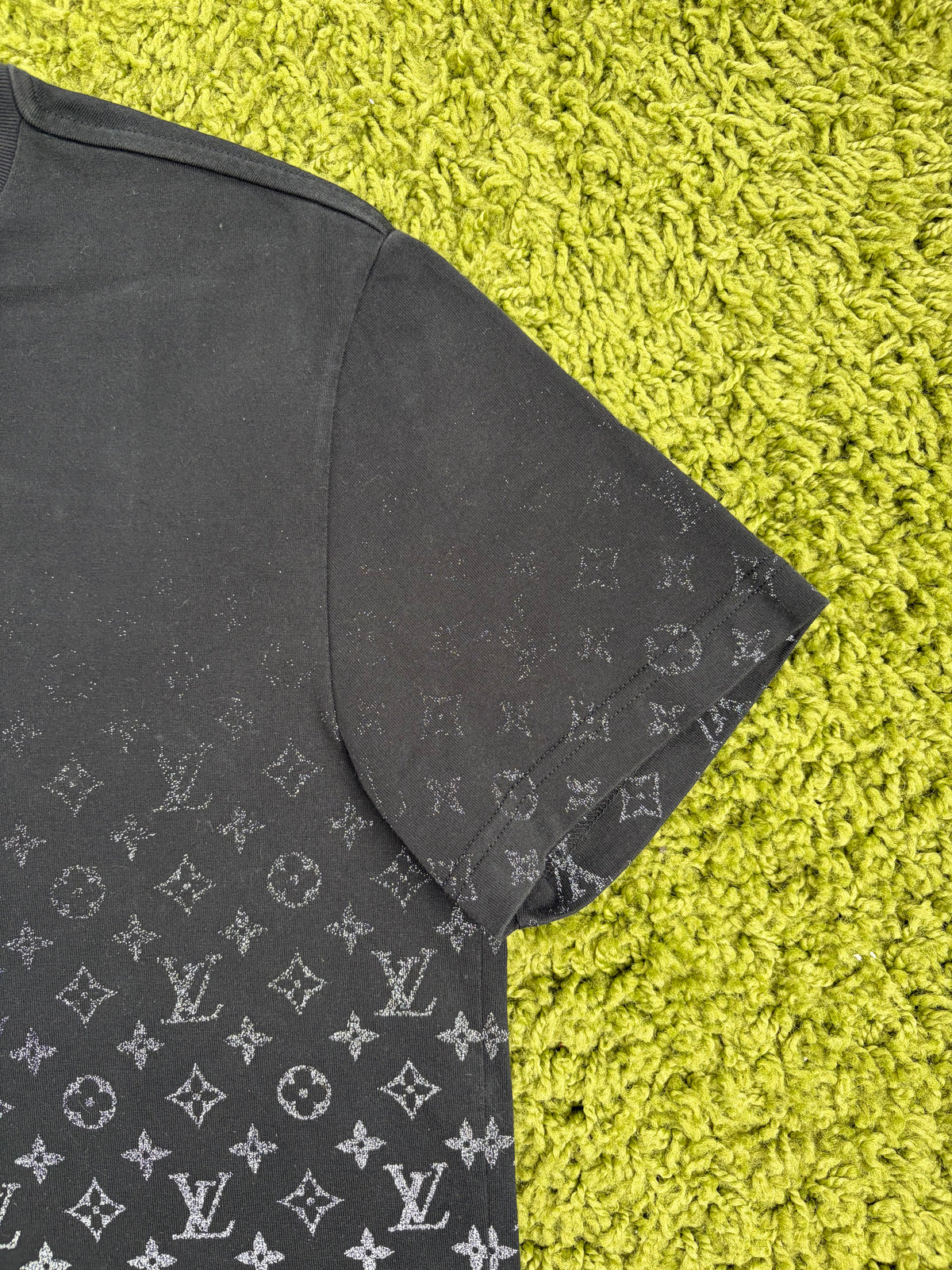 T-Shirt Louis Vuitton Gradient Nera Multicolor S