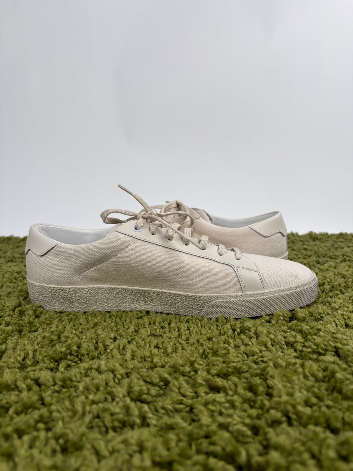 Saint Laurent Court Classic SL/06!distressed Low Beige 43