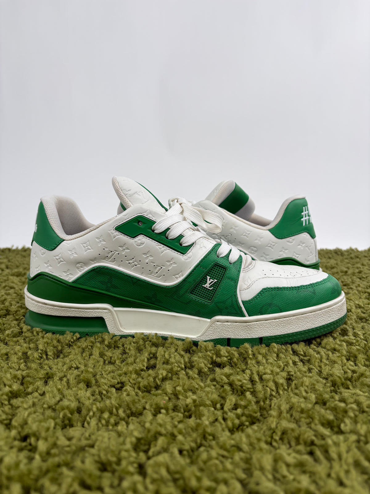 Louis Vuitton Trainer Verde 8
