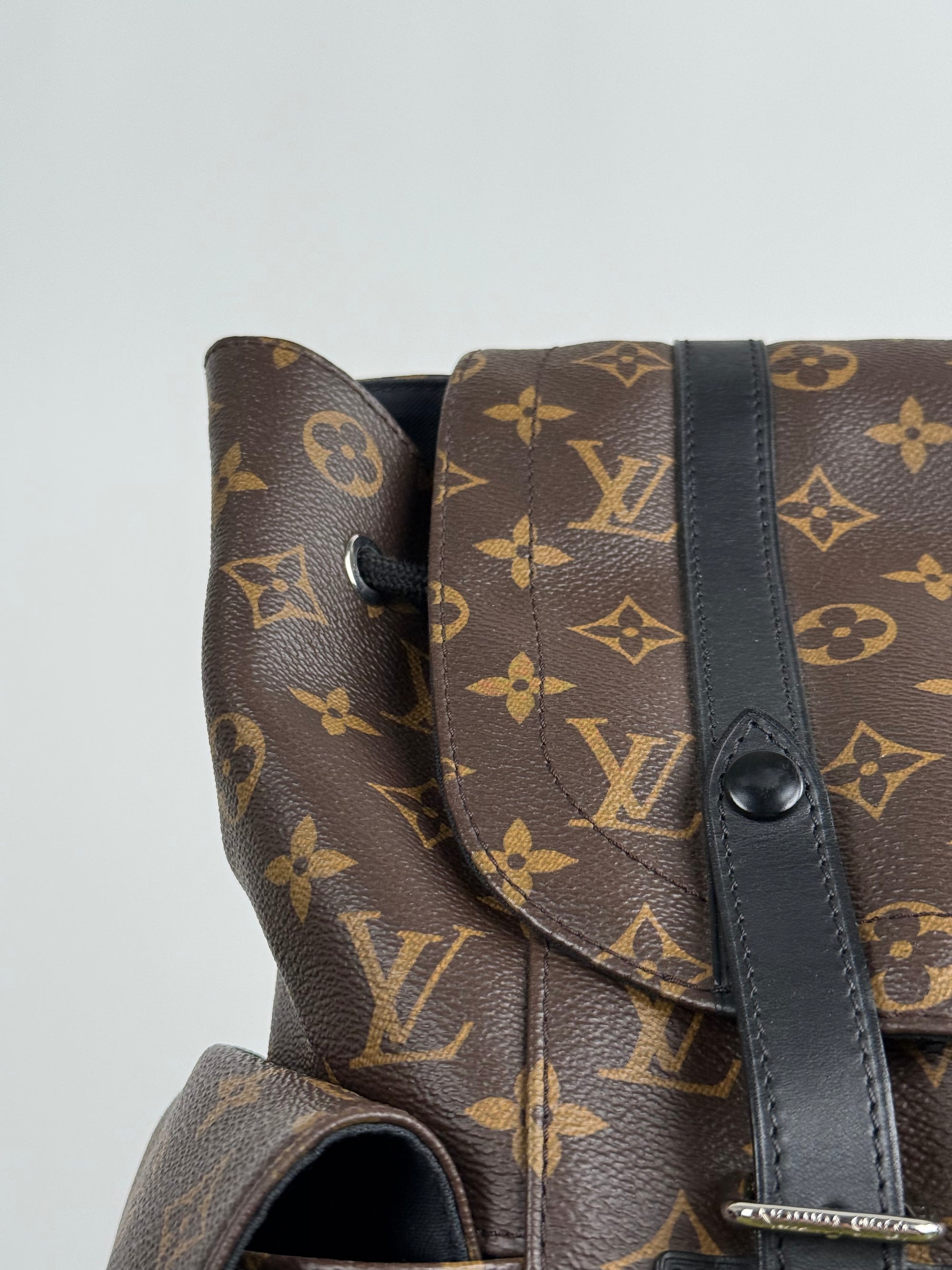 Zaino Christopher Monogram Louis Vuitton Marrone