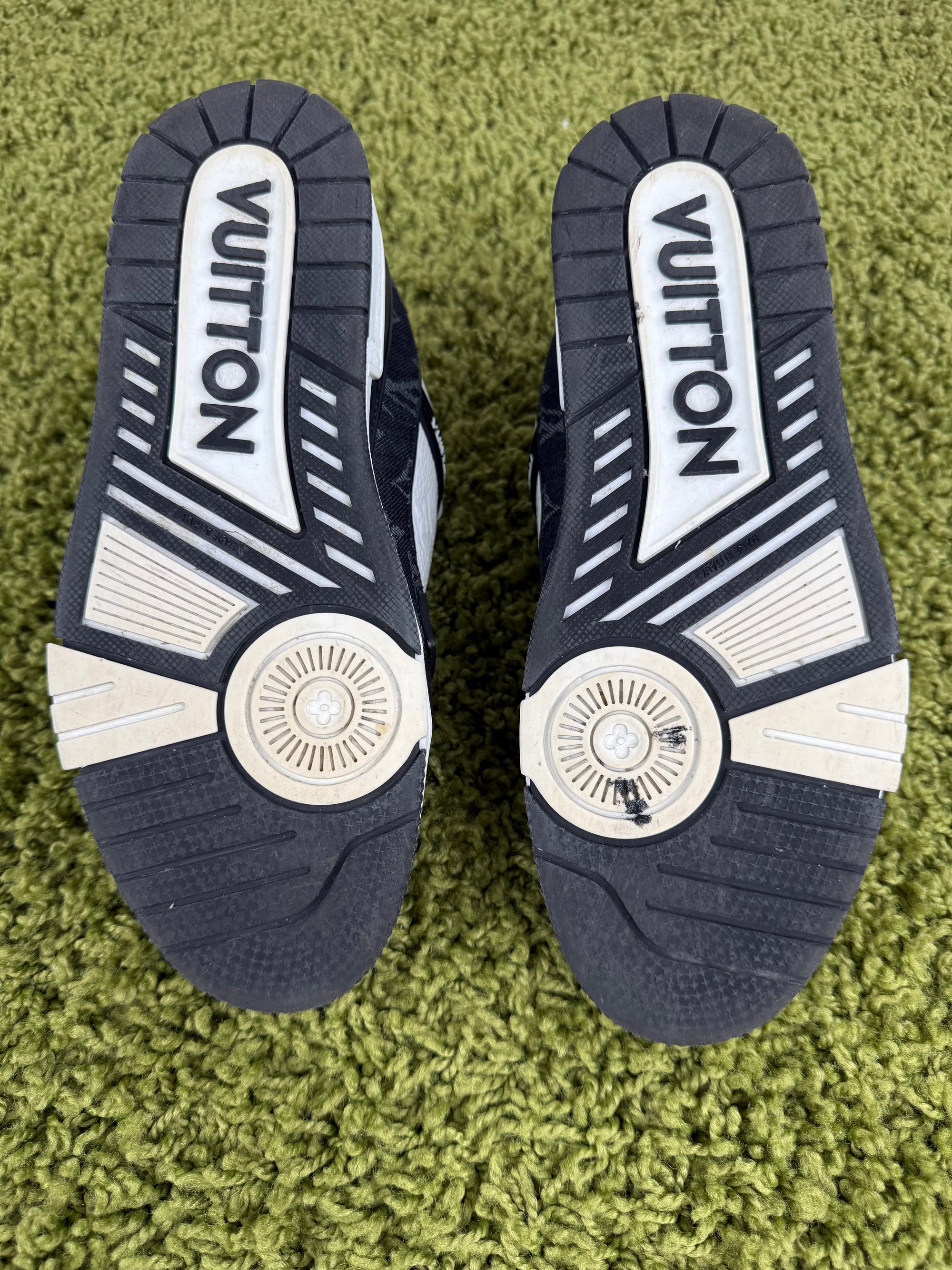 Louis Vuitton Trainer In denim Nero 7