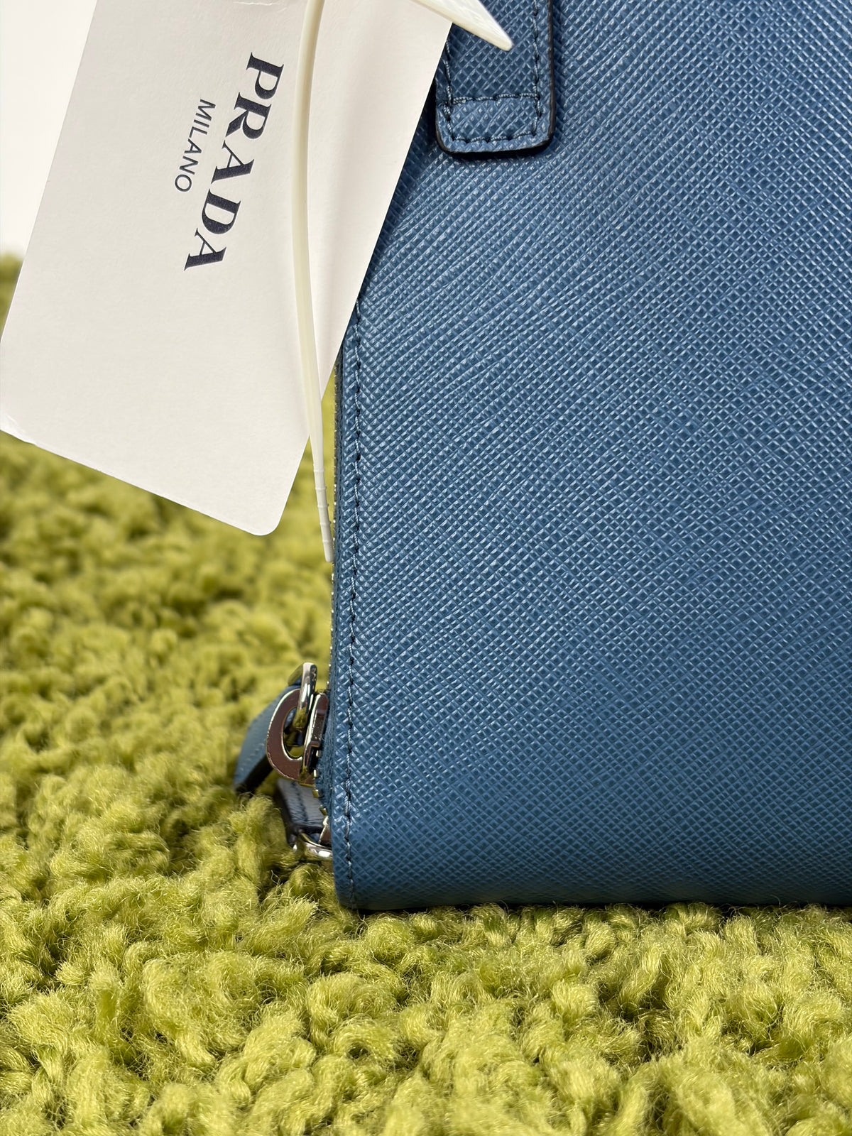 Borsa a tracolla Prada Smartphone Case Blu