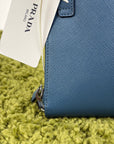 Borsa a tracolla Prada Smartphone Case Blu