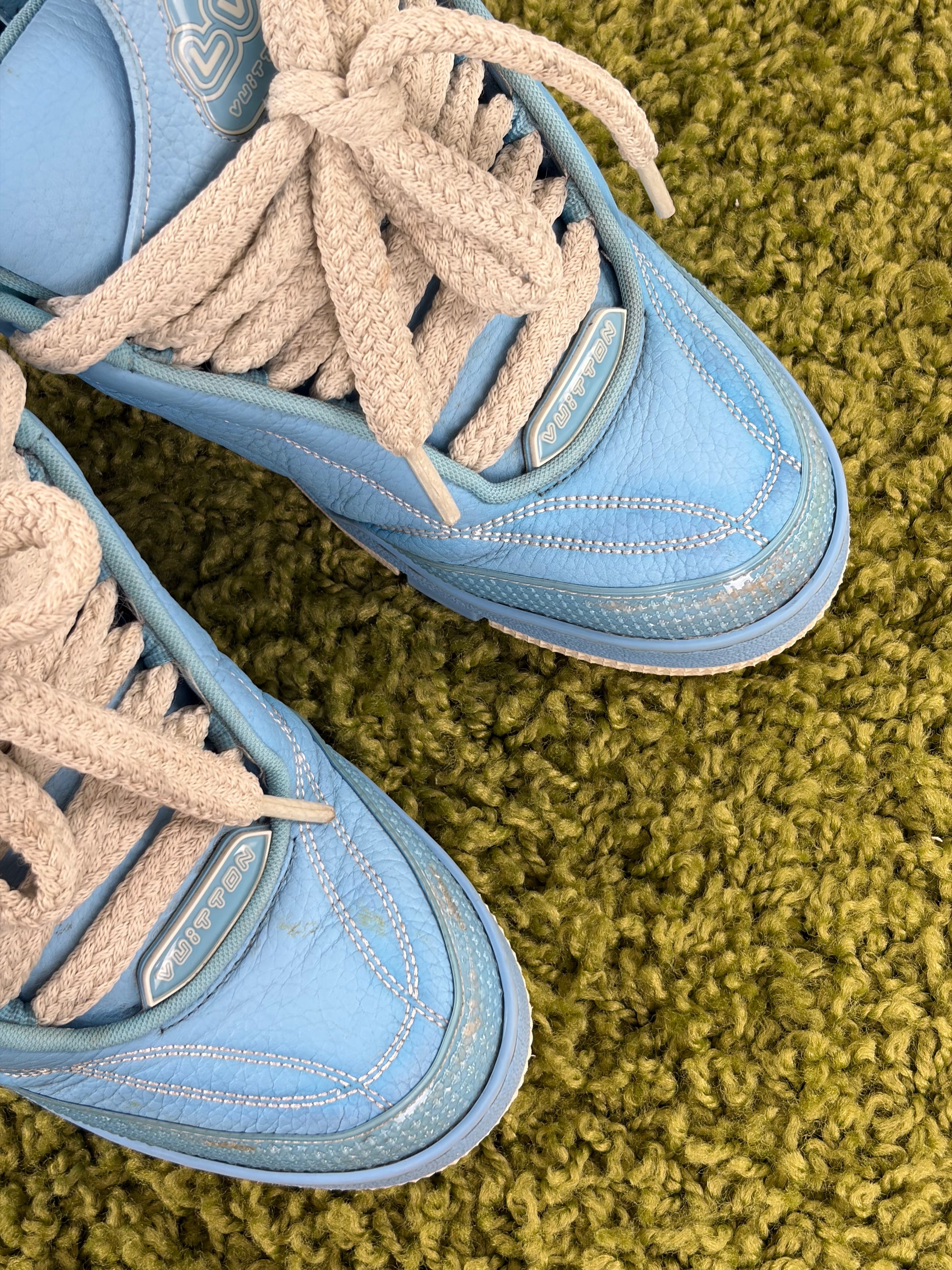 Louis vuitton skate Size 6.5=40.5 calza 41.5 azzurra