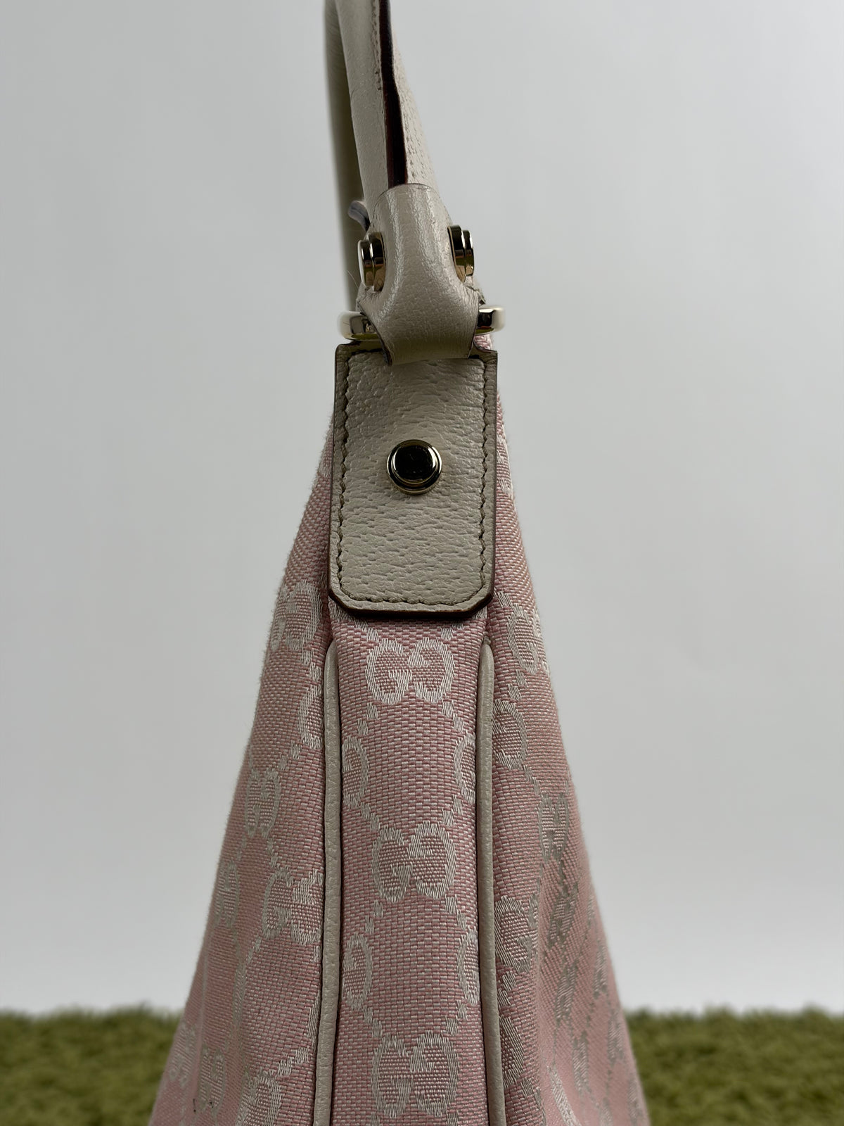Borsa Gucci Abbey D-Ring Hobo Rosa