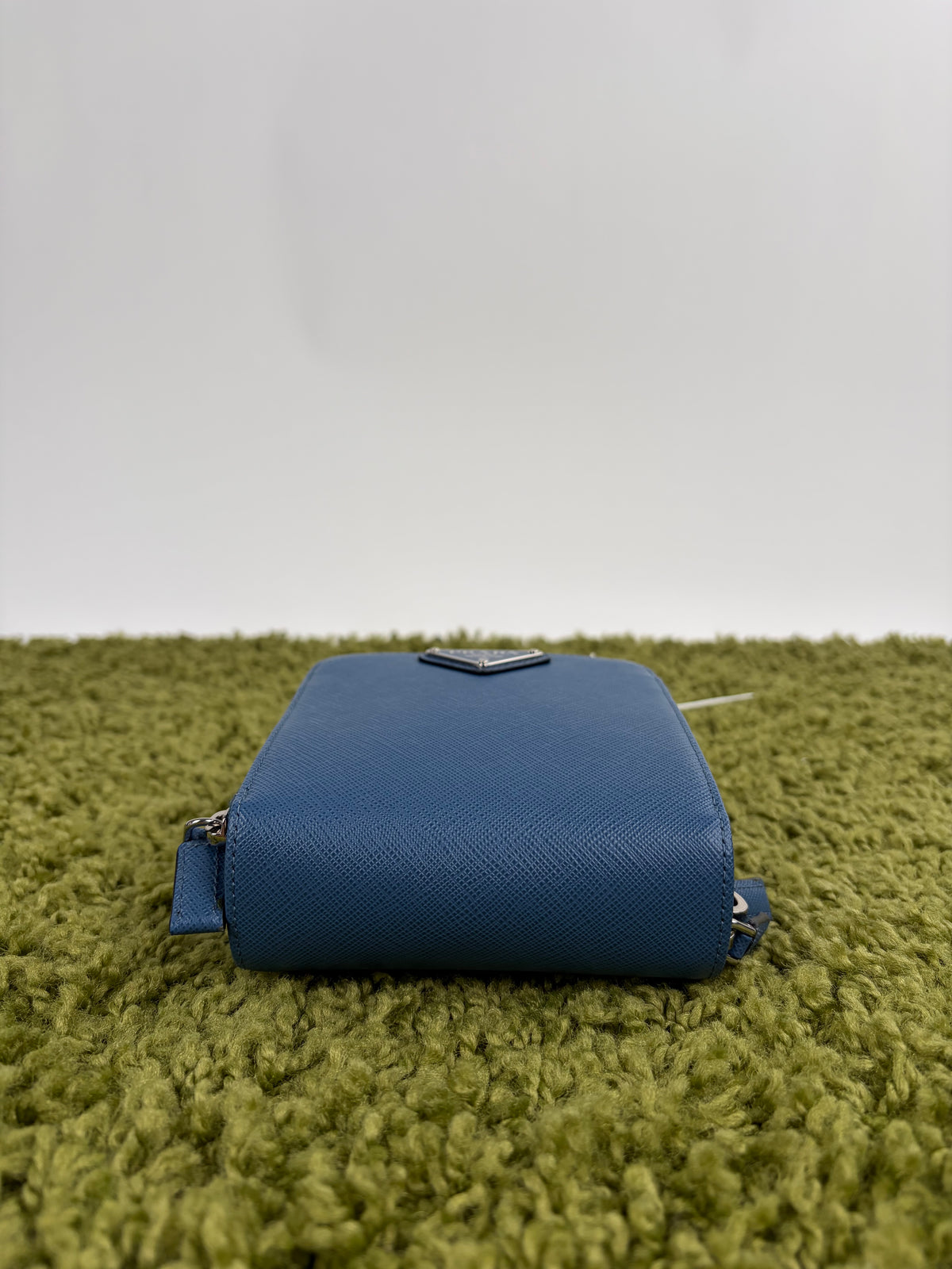 Borsa a tracolla Prada Smartphone Case Blu