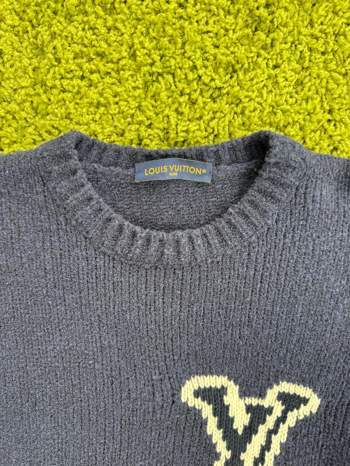 Maglione Louis Vuitton Blu Navy XXL - Second Hand Di Fiore