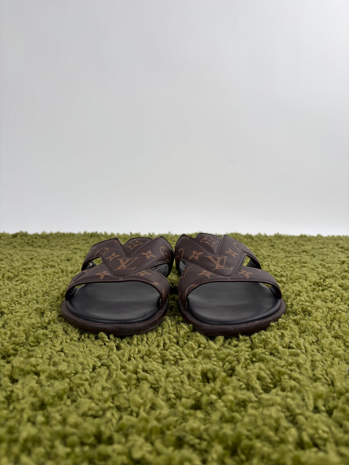 Mules Louis Vuitton Oasis Marrone 6