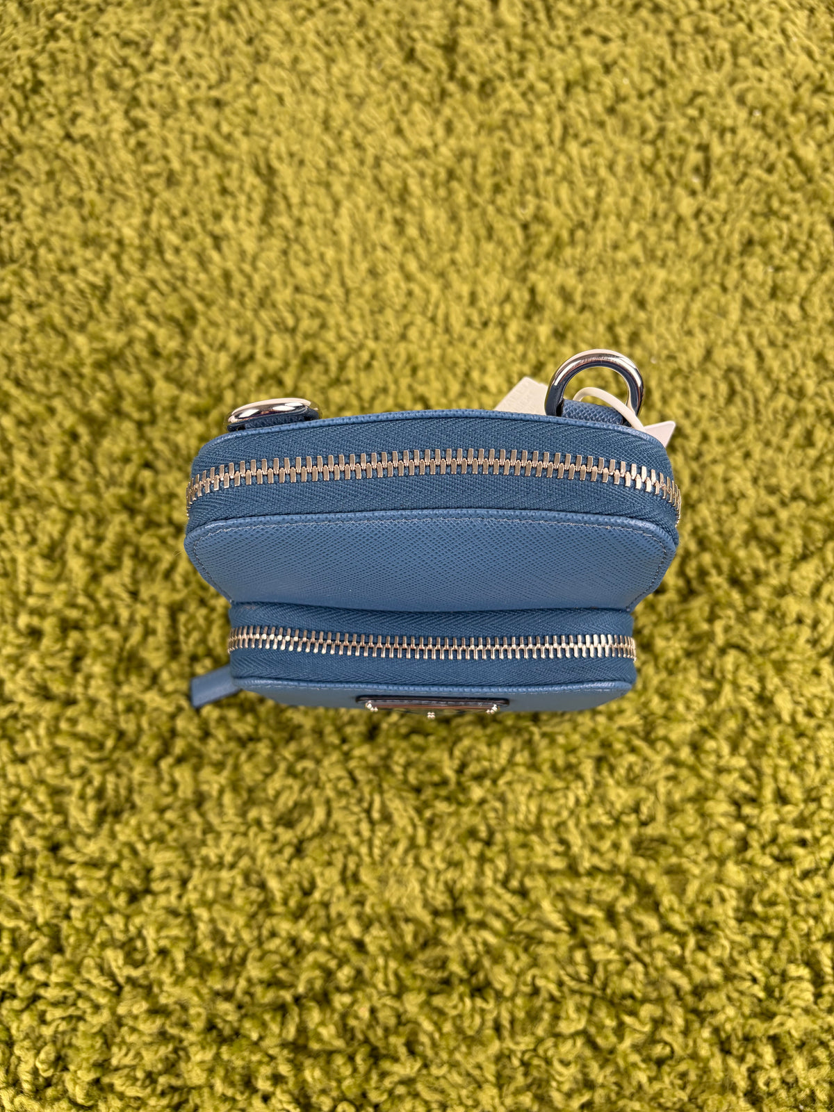 Borsa a tracolla Prada Smartphone Case Blu