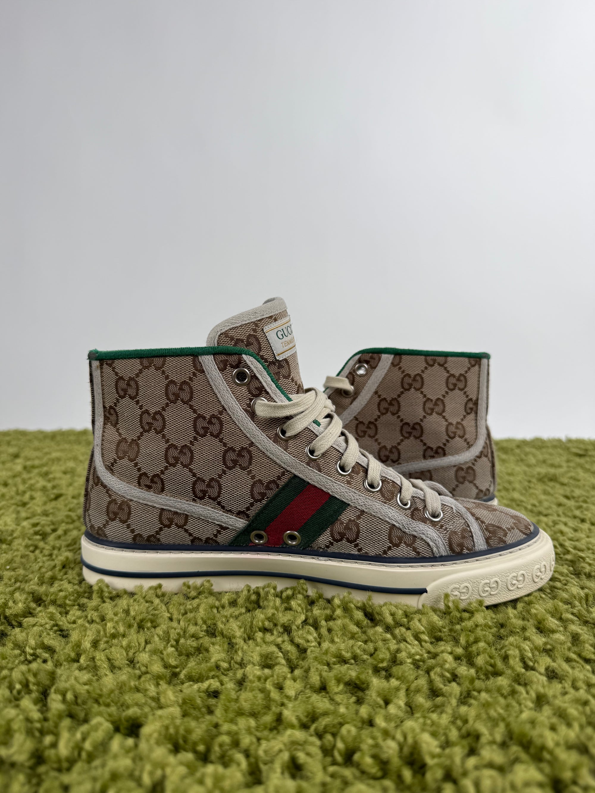 Gucci Tennis High Beige 37