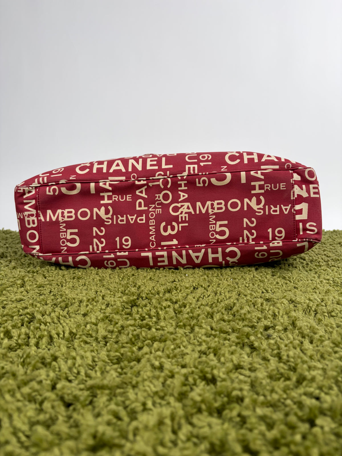 Borsa tote vintage Chanel 31 Rue cambon Rosso