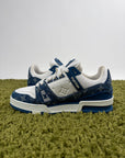 Louis Vuitton Trainer Denim Blu 38