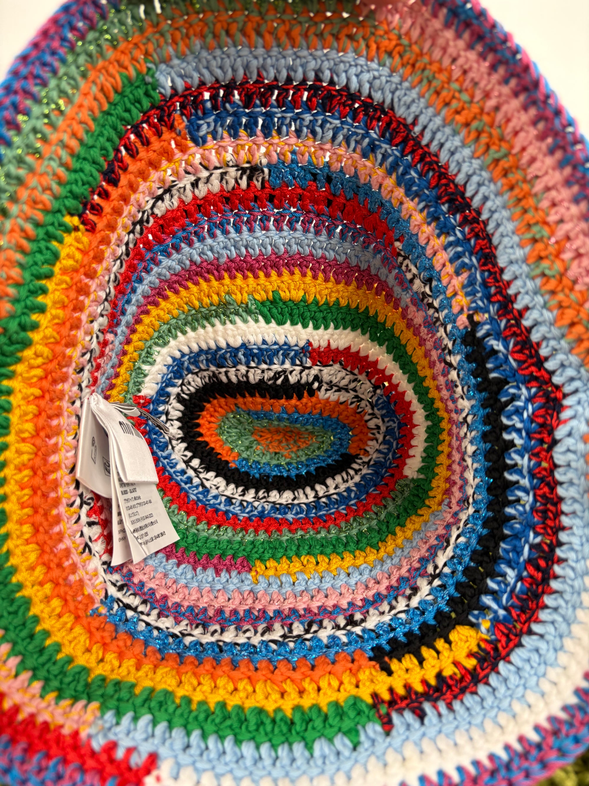 Cappello Miu Miu multicolore