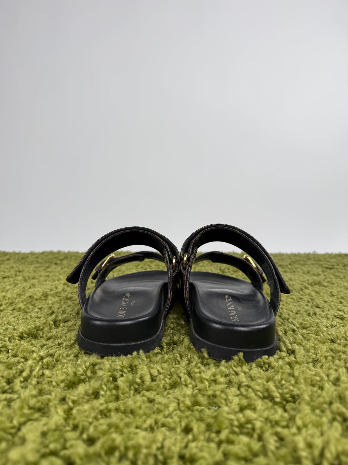 Mule Bom Dia  Louis Vuitton Marrone