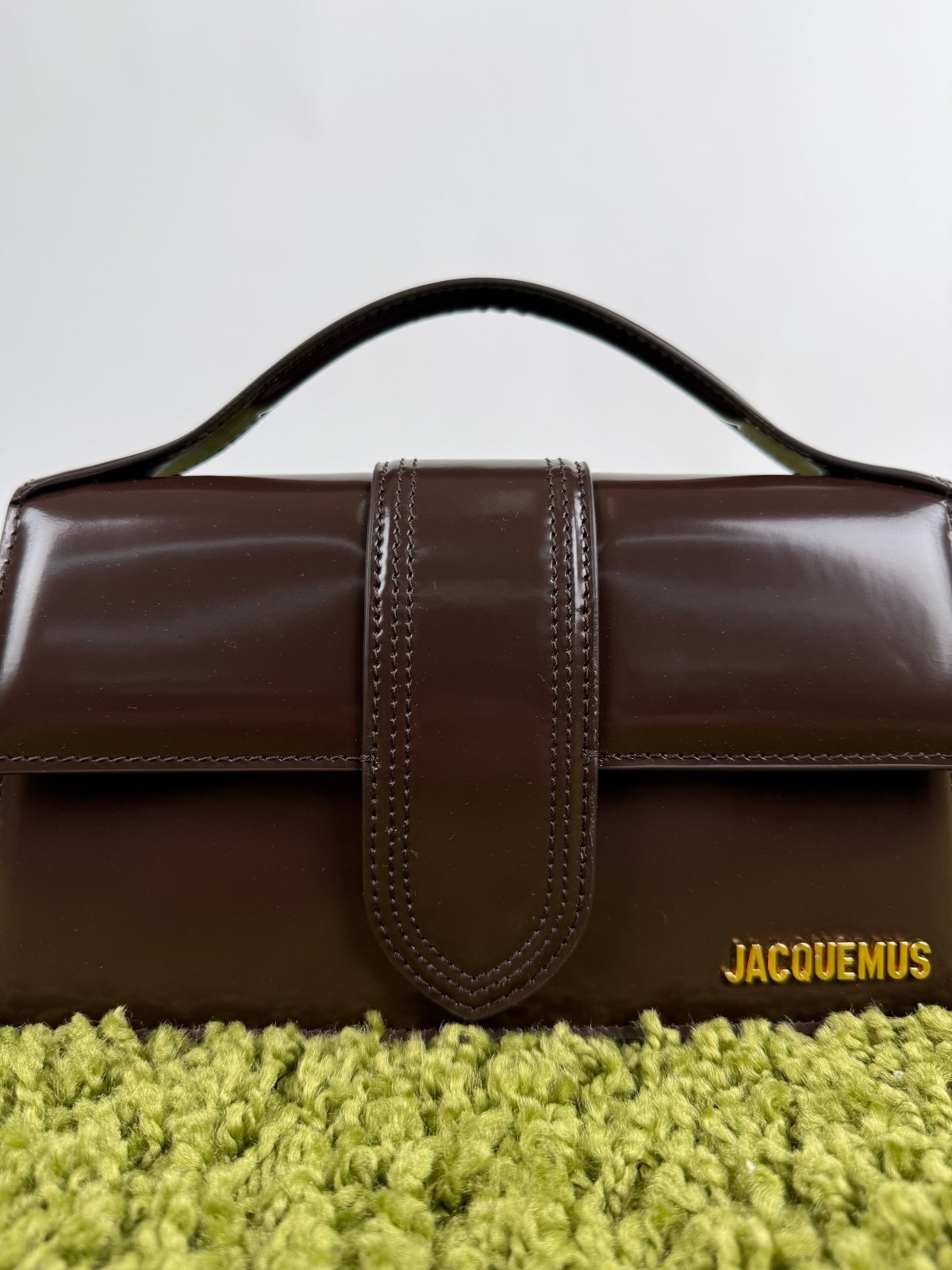 Jacquemus La grande Bambino Marrone Lucido - Second Hand Di Fiore