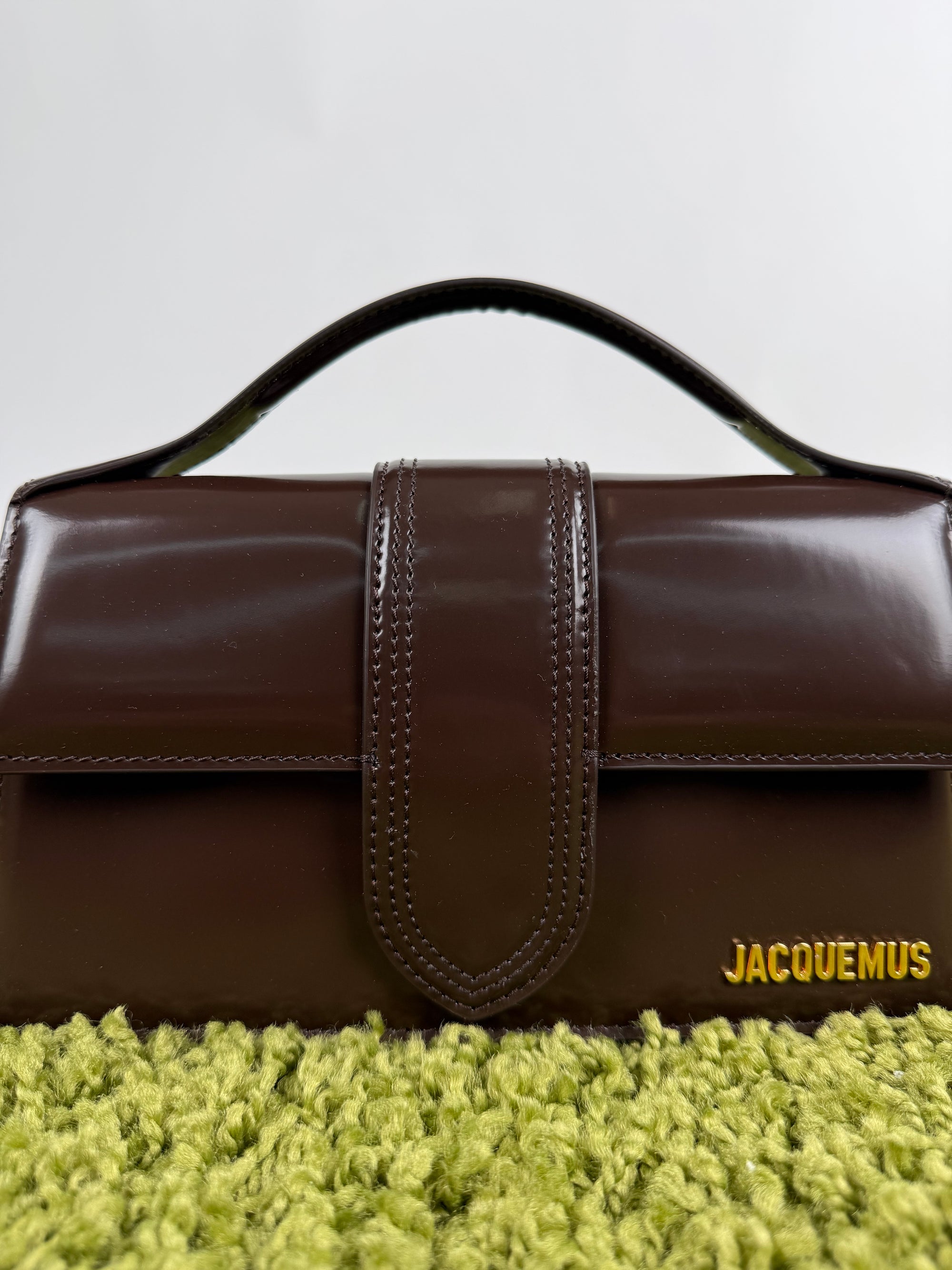 Jacquemus La grande Bambino Marrone Lucido
