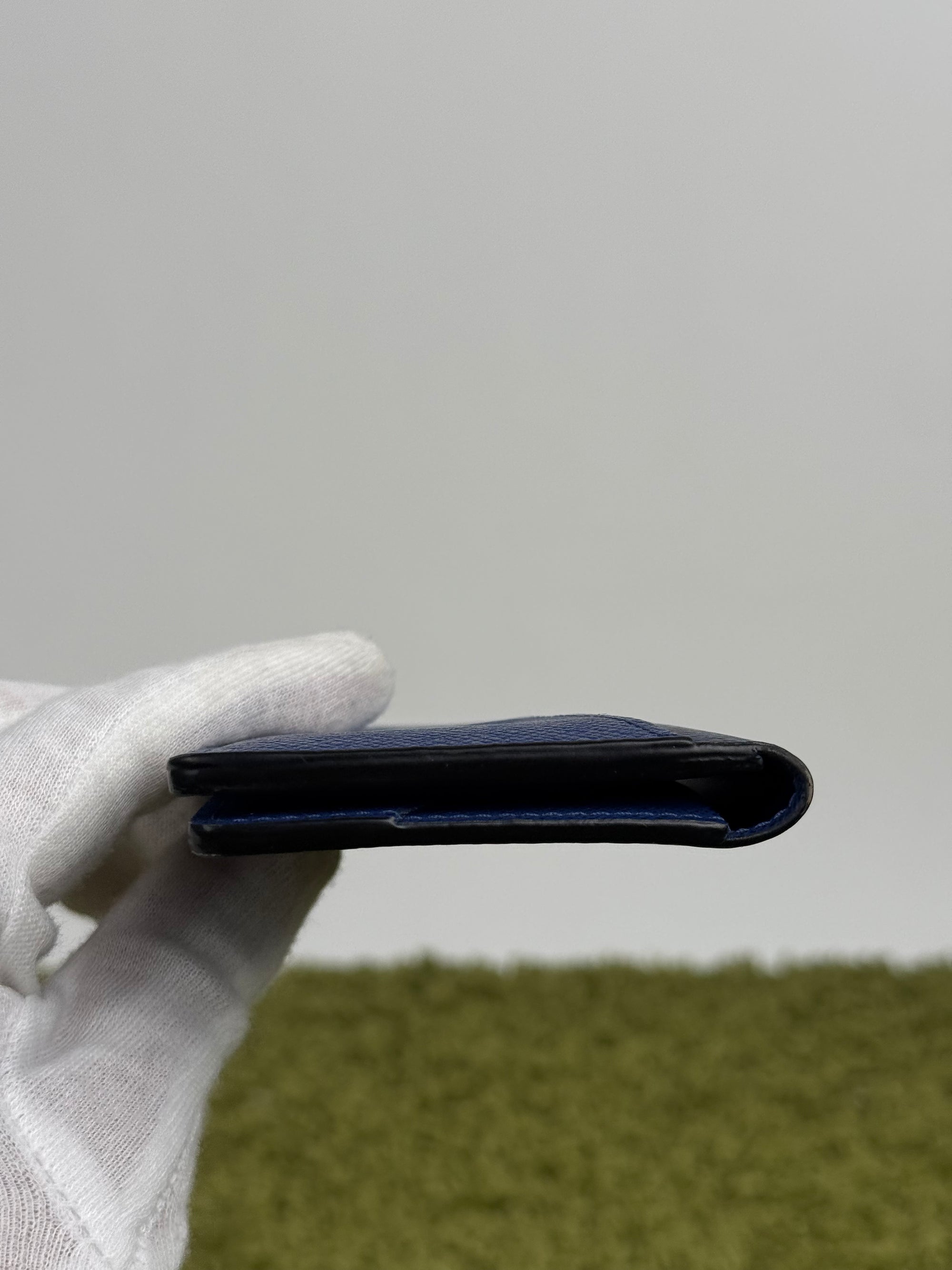 Portacarte Louis Vuitton in pelle Blu