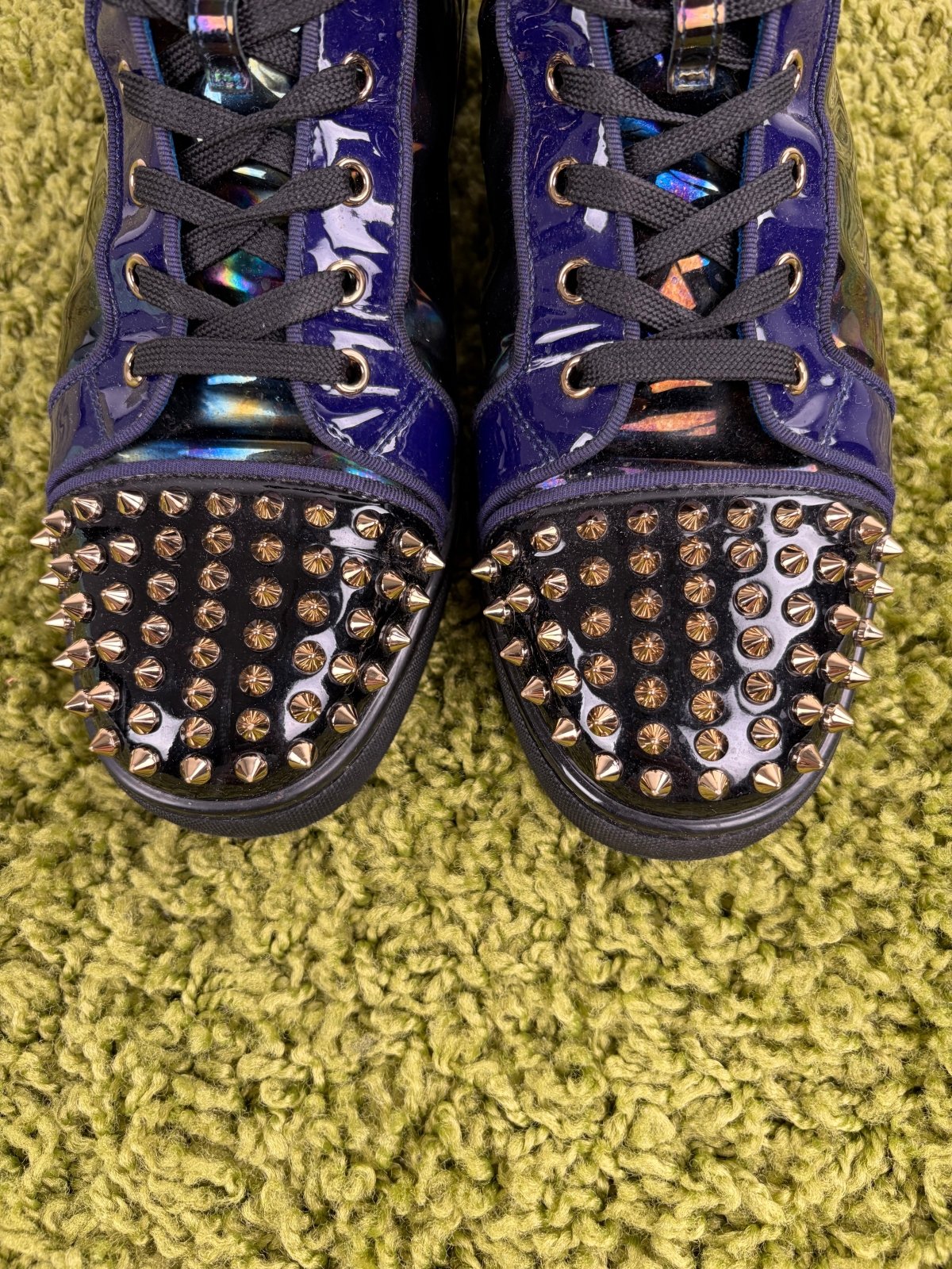 Christian Louboutin Spikes High Multicolor 41.5 - Second Hand Di Fiore