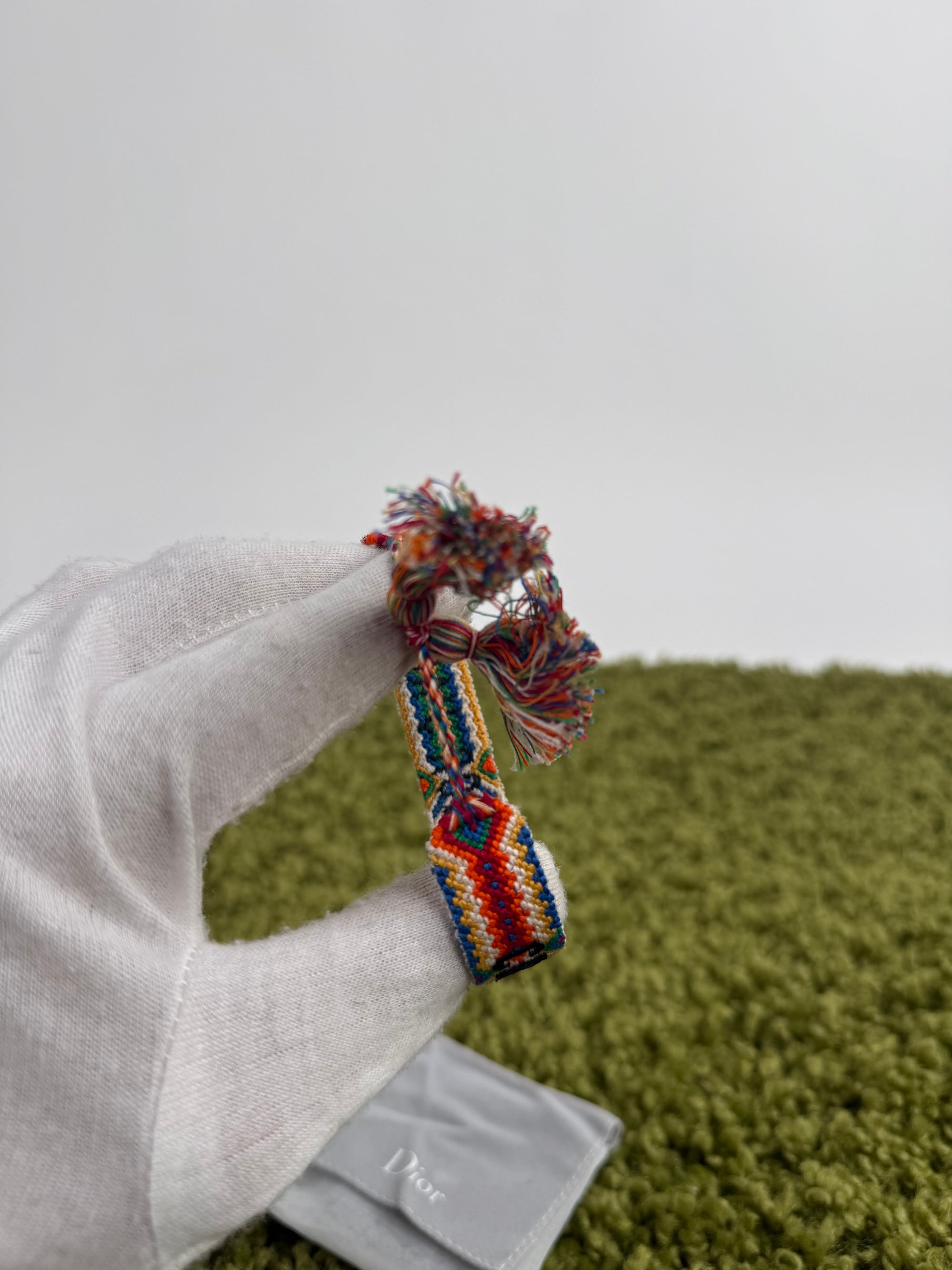 Braccialetto Christian Dior In Cotone