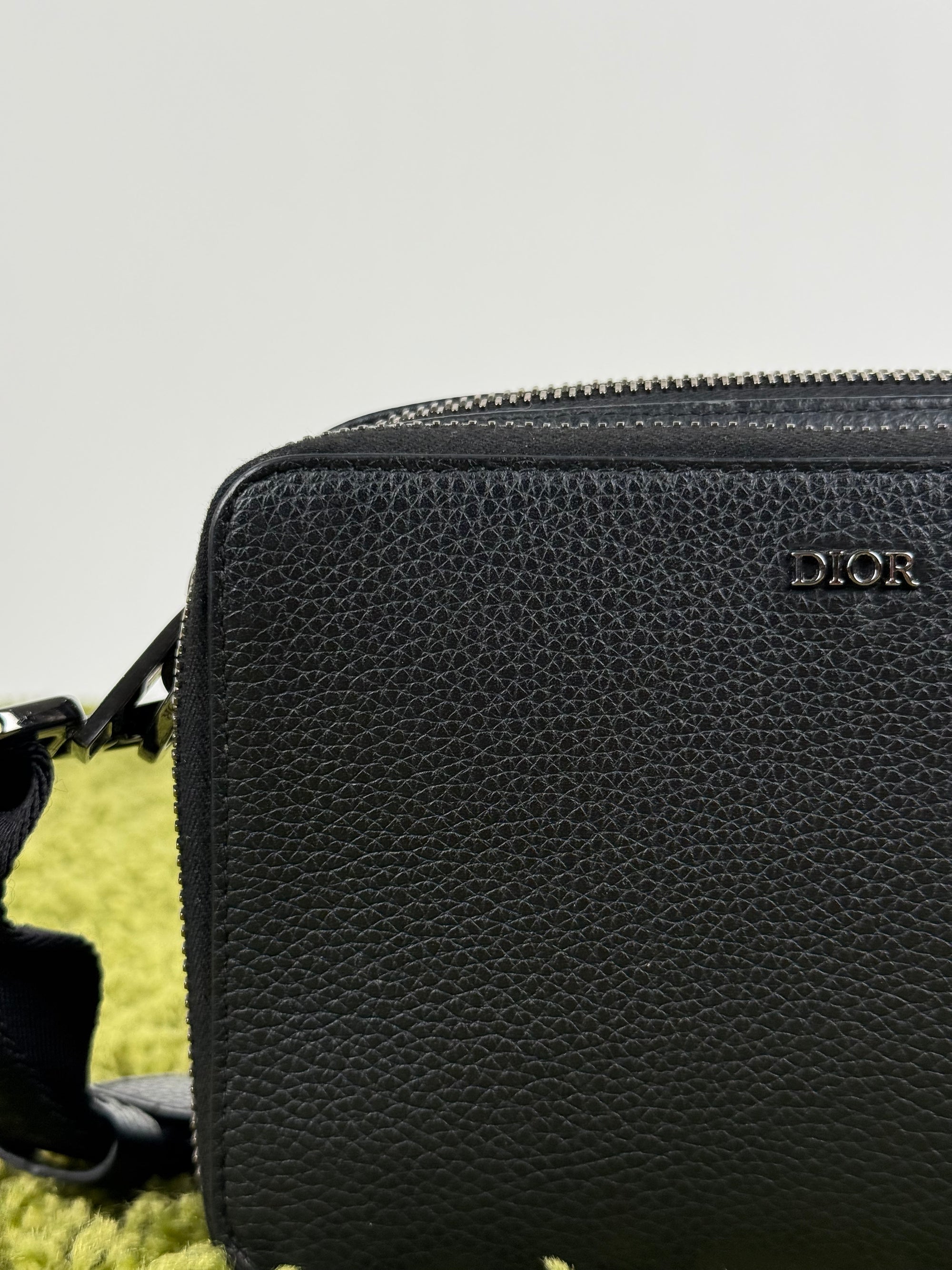 Pochette a tracolla CD icon Christian Dior Nero
