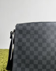 Borsello Messenger District Louis Vuitton Grigio