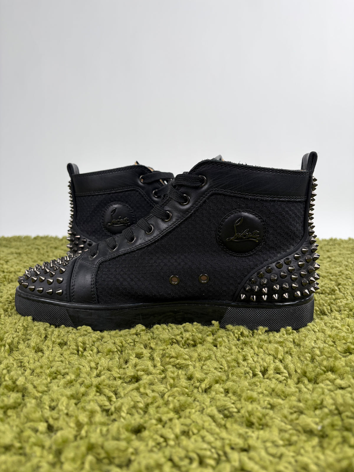 Christian Louboutin Spikes High Nera 43