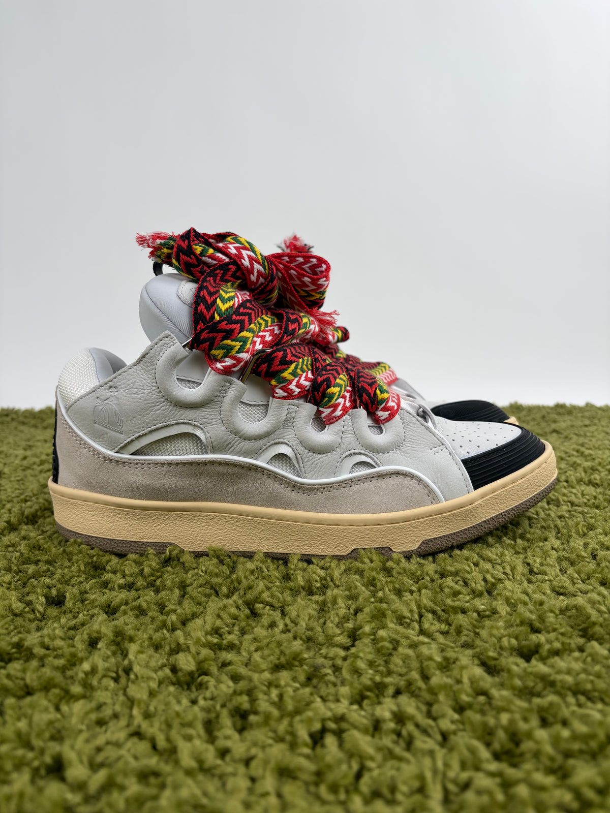 Lanvin Curb Sneaker Bianca 44