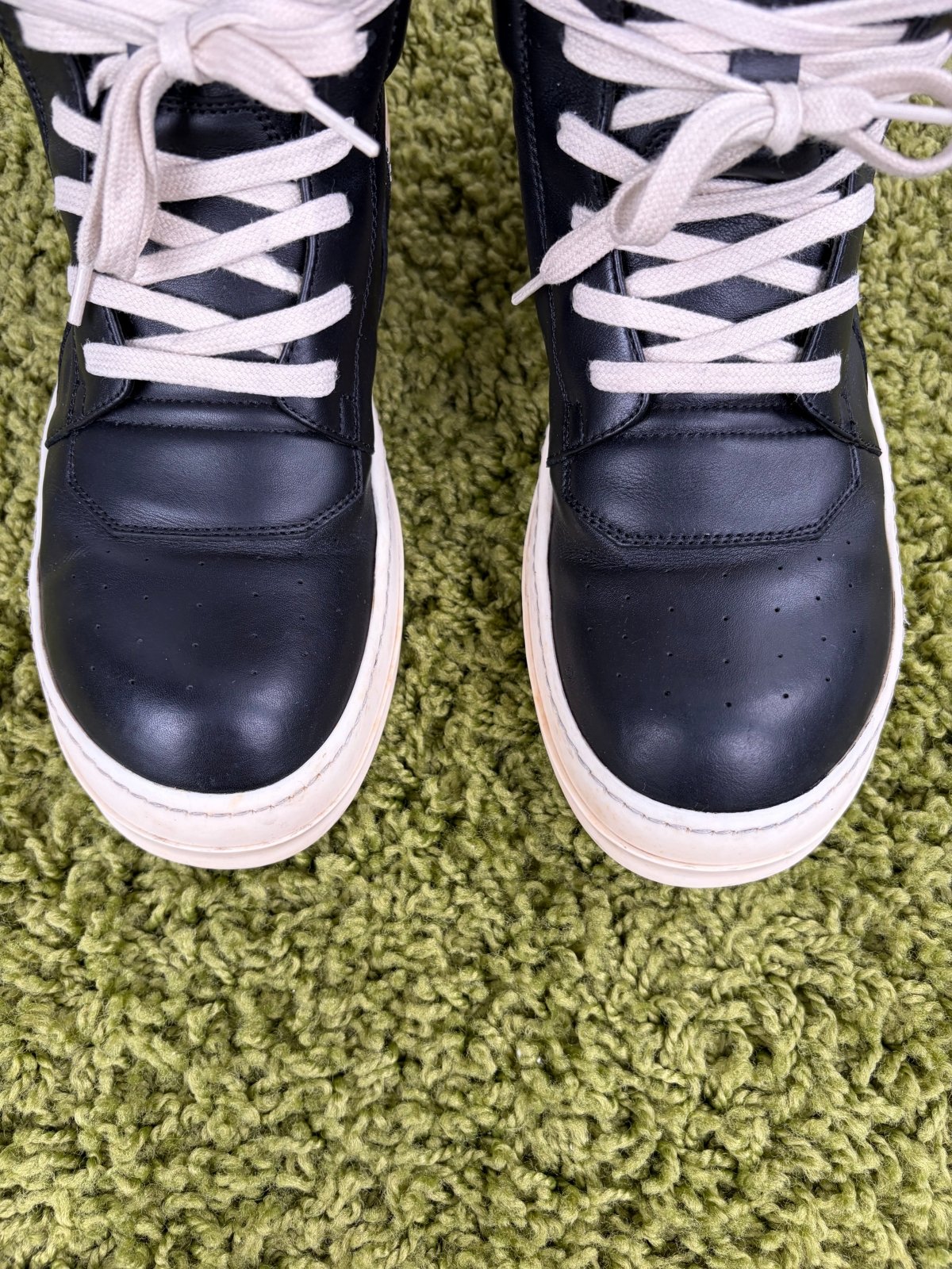 Rick Owens Geobasket Nera 39.5 - Second Hand Di Fiore
