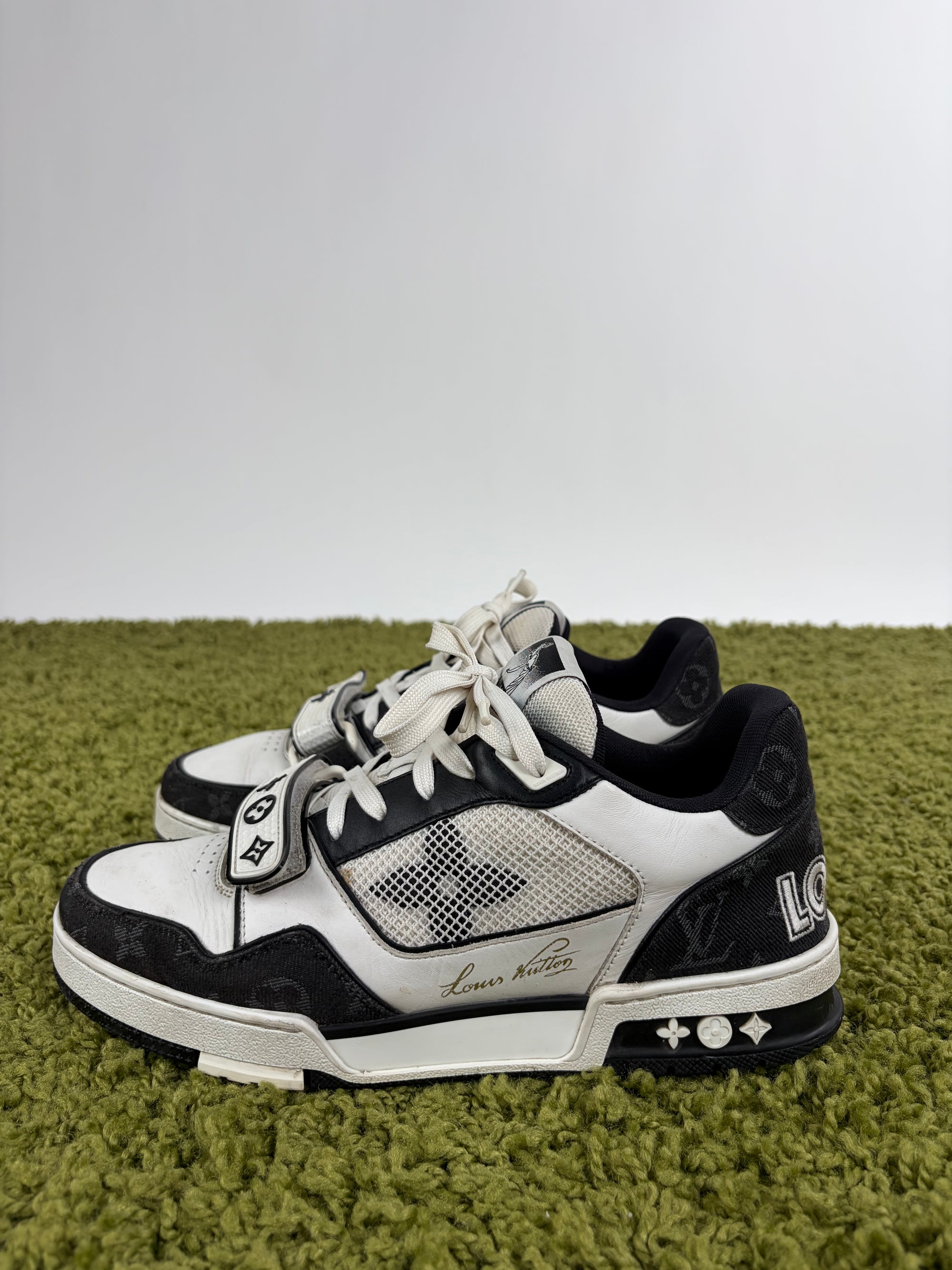 Louis vuitton Size 7=41 calza 42 nere e bianche