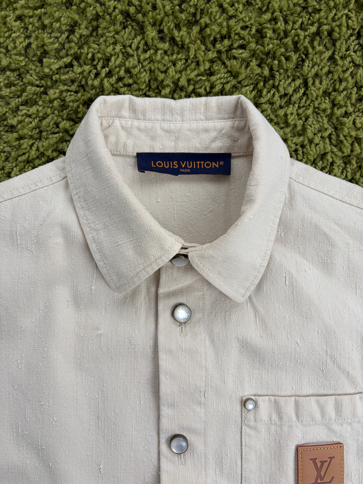 Camicia Louis Vuitton Beige XS