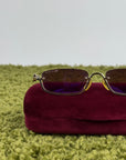 Occhiali Gucci Monogram Rossi