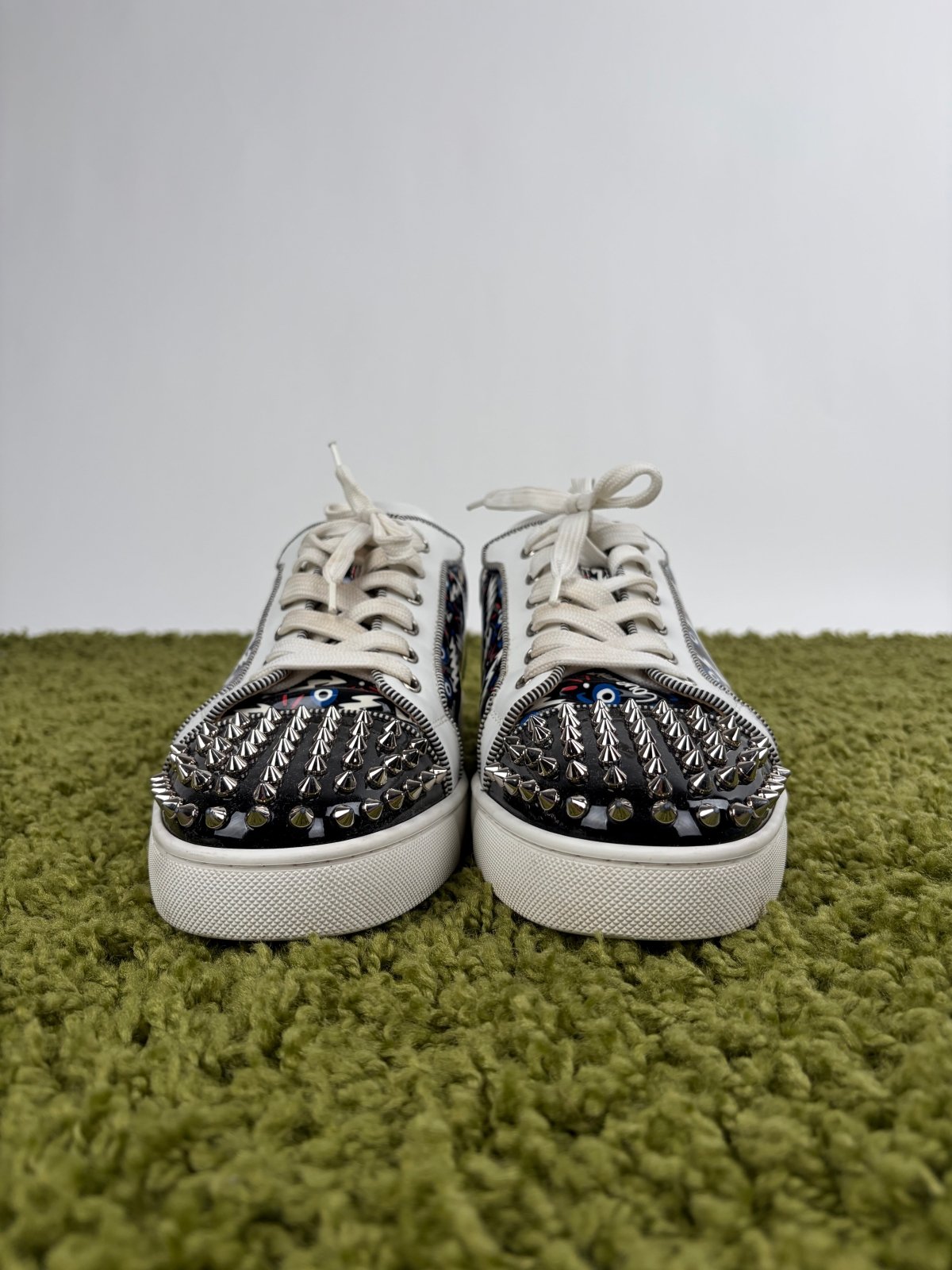 Christian Louboutin Bianco Multicolor 43.5 - Second Hand Di Fiore