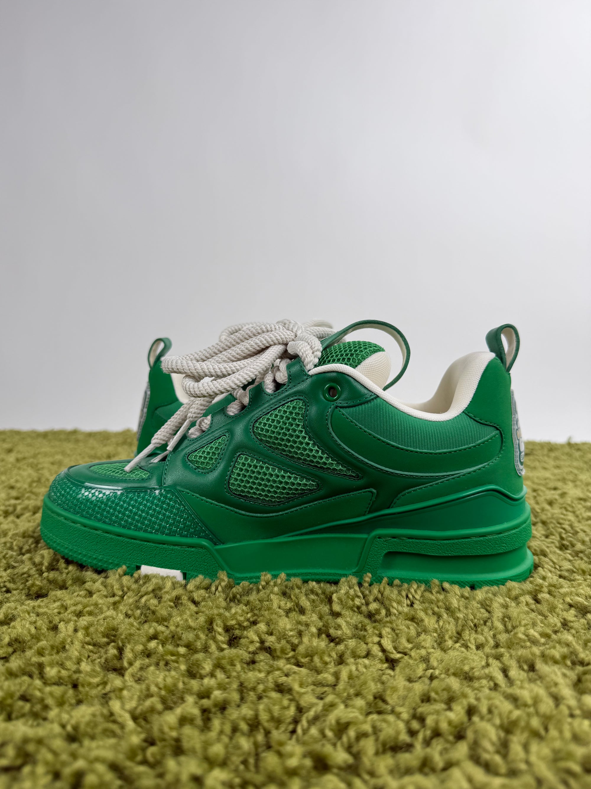 Louis Vuitton Skate Verde 7.5