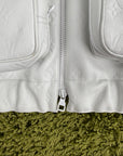 Gilet Louis Vuitton X Virgil Abloh in pelle Monogram Bianco 54