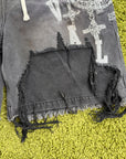 Pantaloncini Valley Dreams In Denim Grigio 36