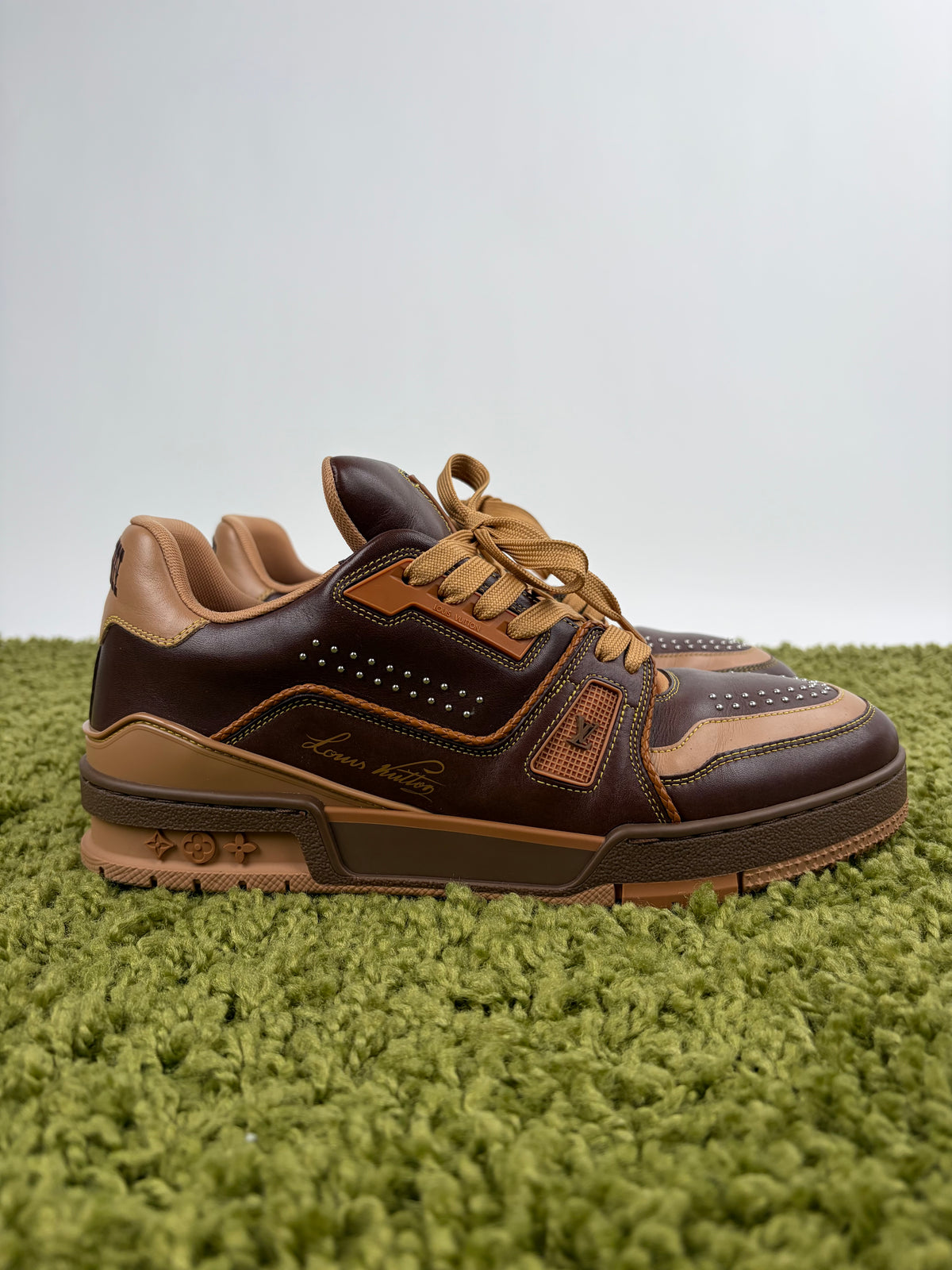 Louis Vuitton Trainer Marrone 7.5