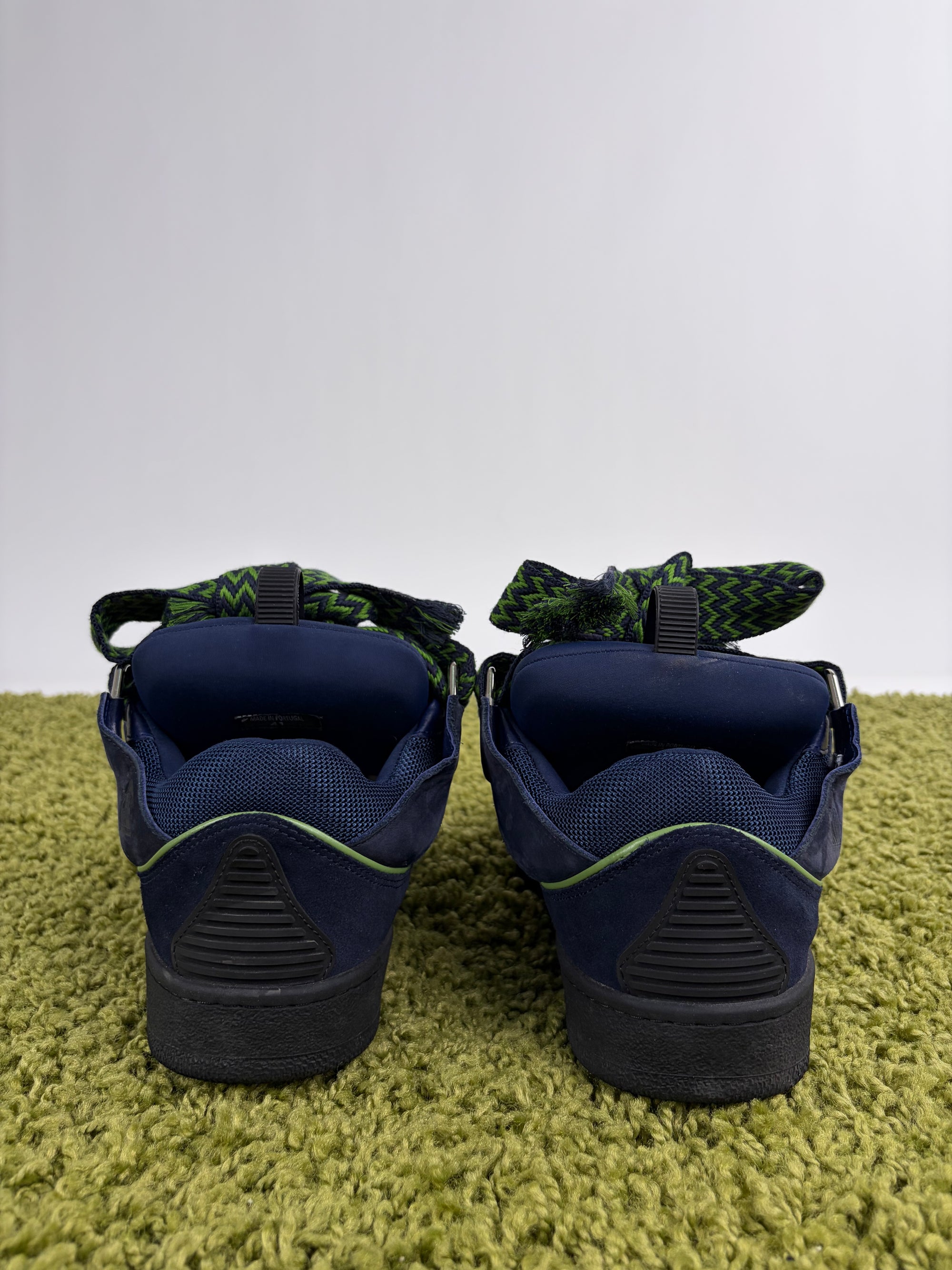 Lanvin Size 41 blu e verdi